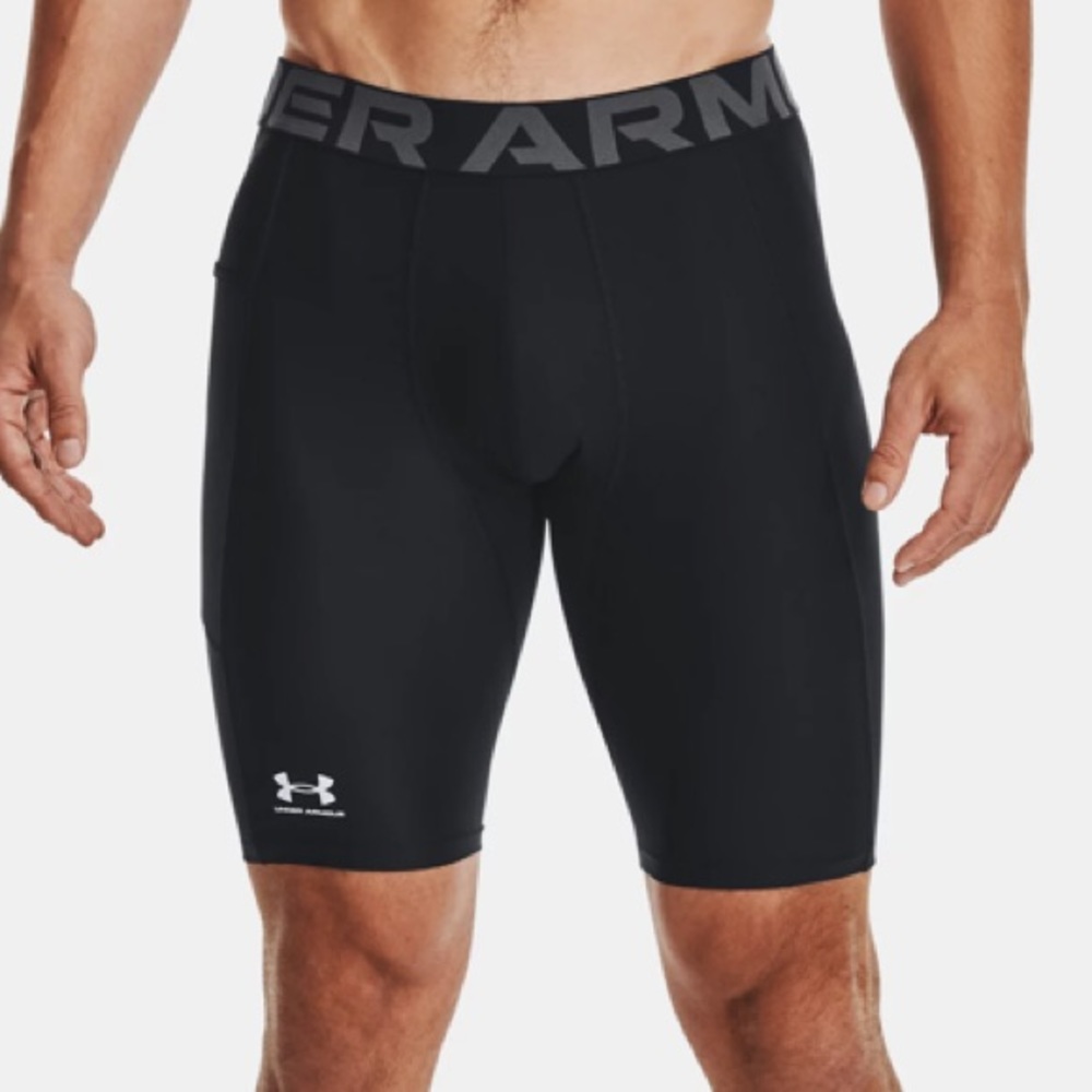 UA Men’s HeatGear Pocket Long Shorts 9”